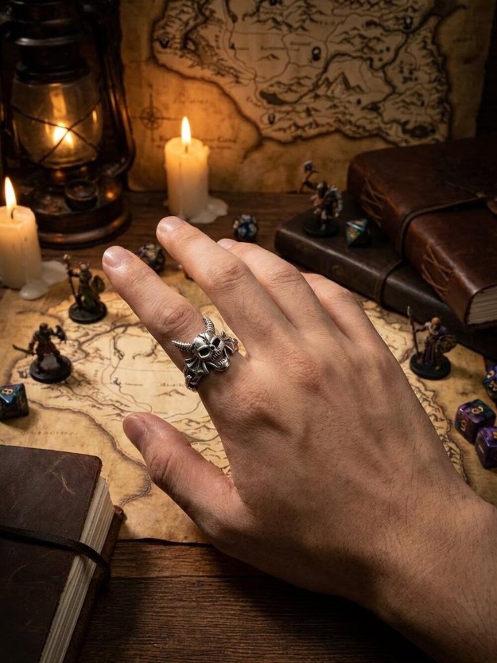 1 pcs Pandora x Stranger Things D&D FHC or demogorgon  Ring Sz 6-9